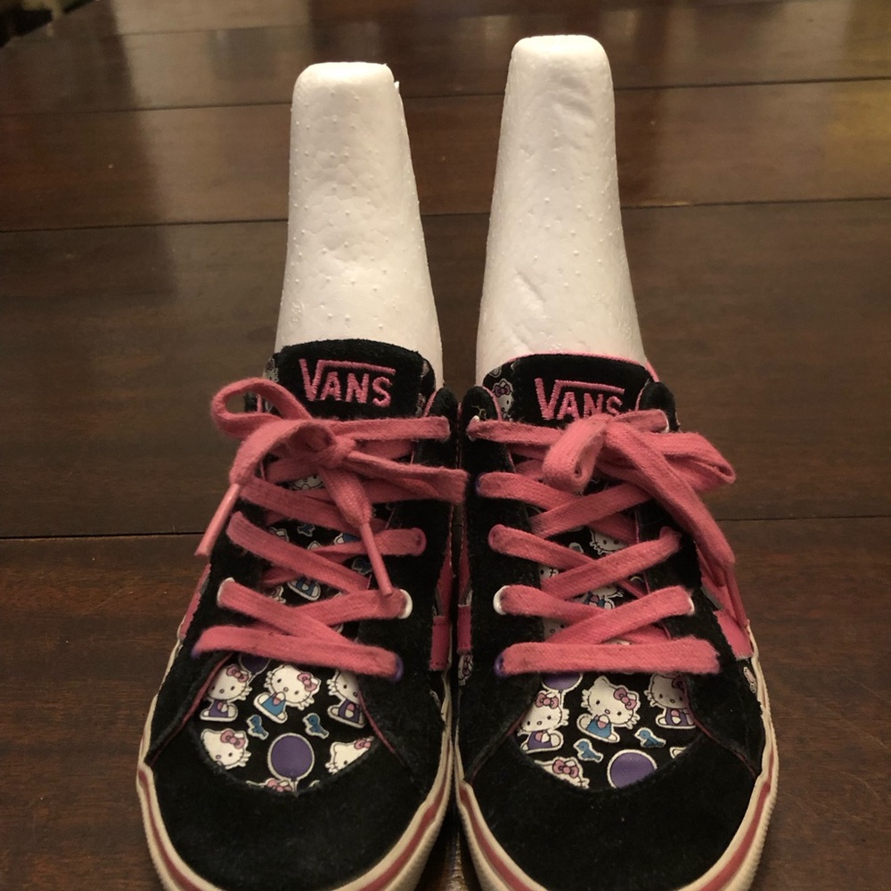 Vans Black Hello Kitty Sneakers